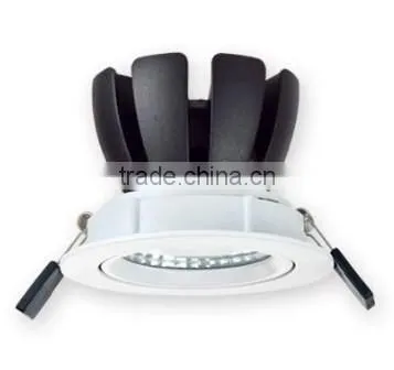 ONN9004 2016 new design 15W COB led down lights,top sale downlights led