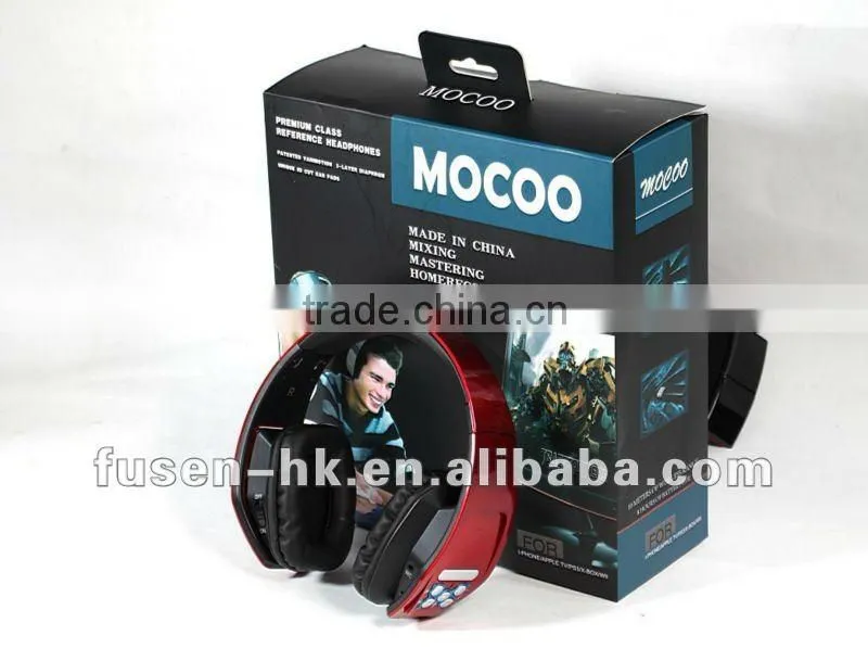bluetooth headphone wireless stereo headphone with CE/ROHS