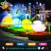 Small gift items battery led table lamp led plastic toy
