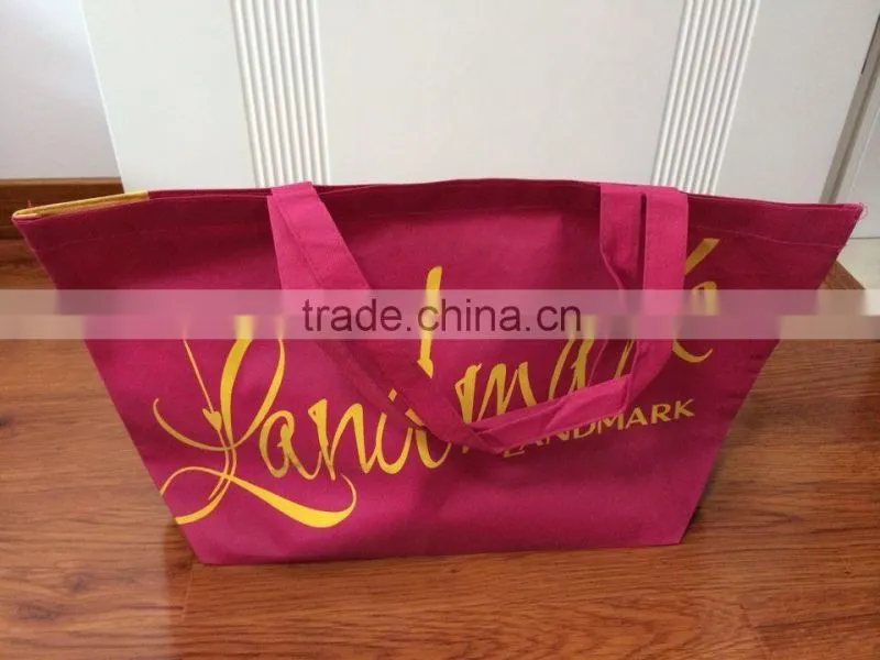 customized low price foldable full color bag
