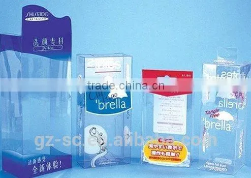 Clear PVC Packaging Box Design