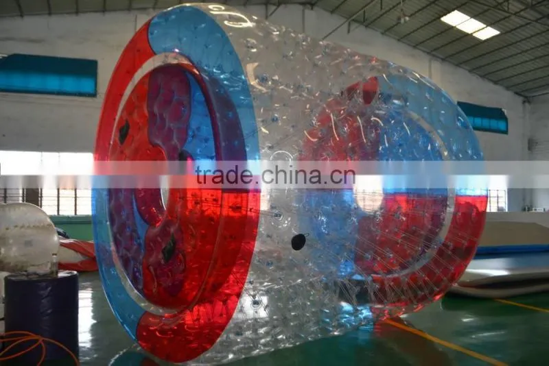 Hot selling 3m Dia roller ball inflatable water roller ball for adult