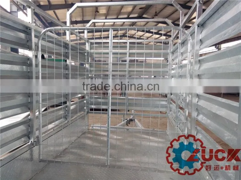 High quality livestock cattle trailer for sale