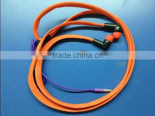 Professional Waterproof shoelace headphone from shantou factory
