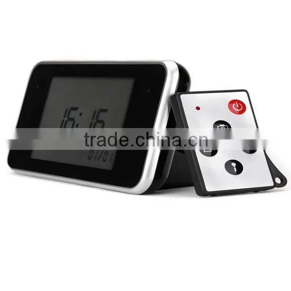 hidden camera digital electronic alarm clocks light camera