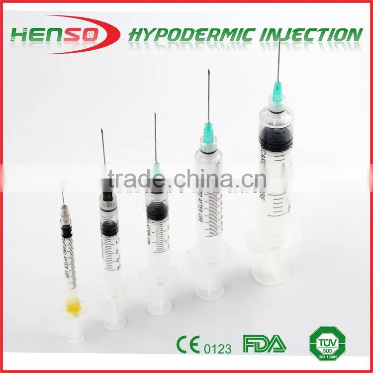 Henso Safety Syringes with Retractable Needles