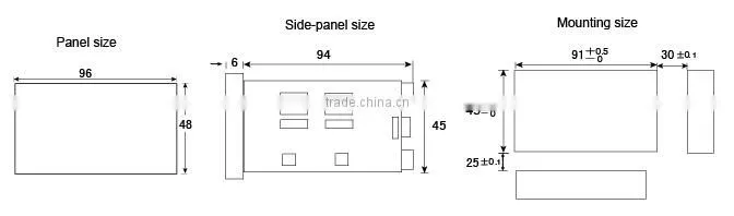 Single Phase Power Factor Meter / Watt Meter