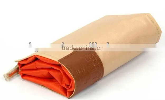 190T polyester foldable shopper bag