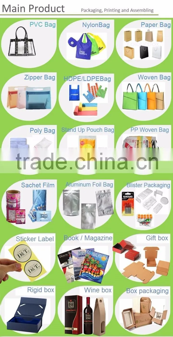Brochure organizer paper cardboard box packaging