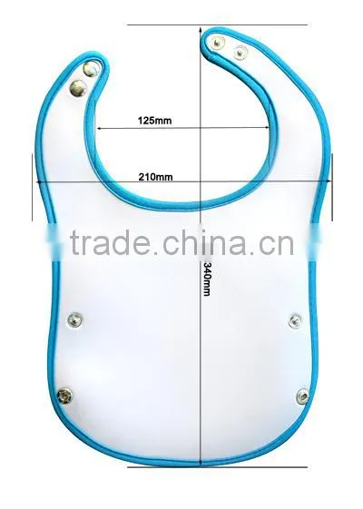 High quality Sublimation Neoplene Baby Bib with 6 buttons