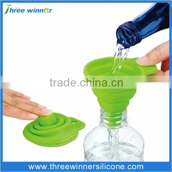 Foldable Silicone Funnel for Kitchen