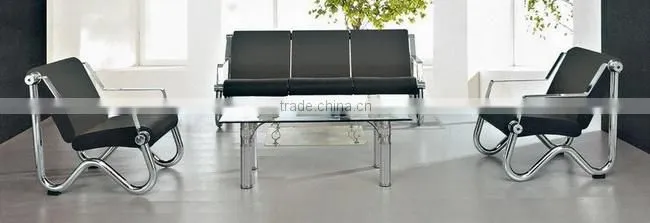 TZ-B01 Metal Frame Waiting Sofa for Office Reception
