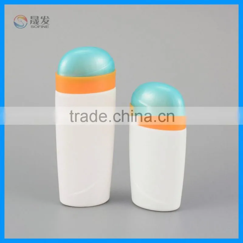 Cosmetic pe lotion bottle