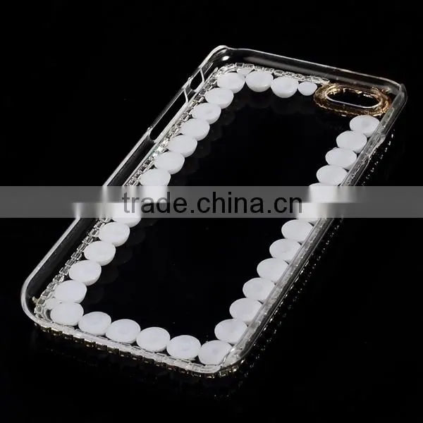 Wholesale custom rhinestone phone case for Apple iphone 6