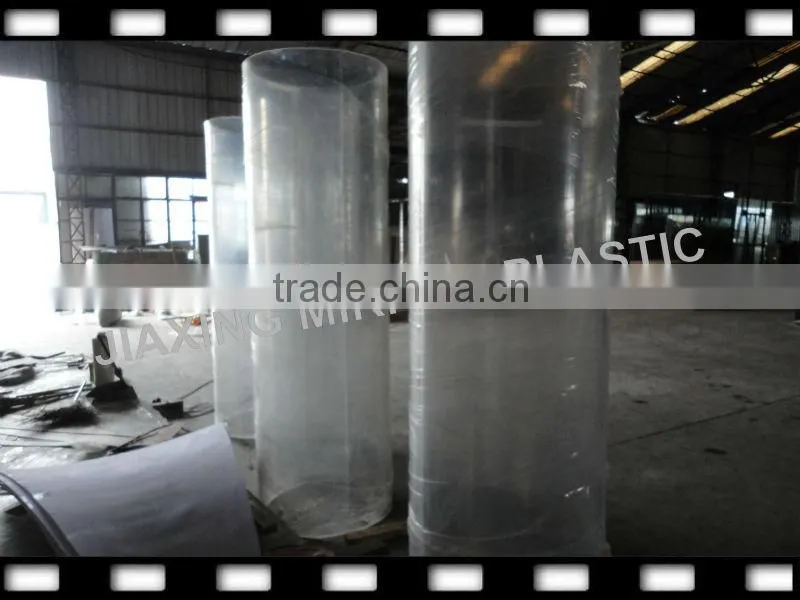 large acrylic tube