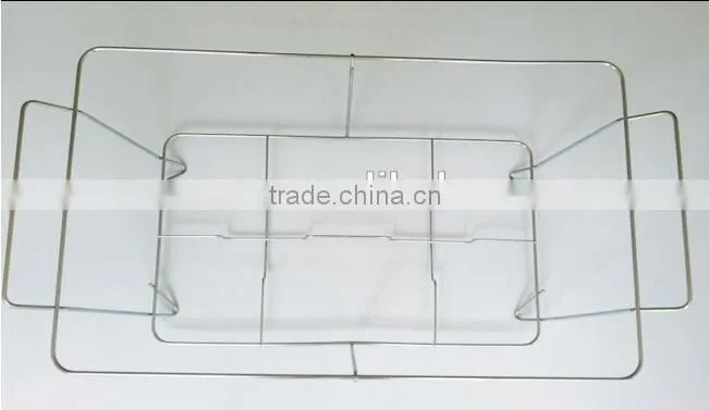 Deluxe Oblong Foil Pans Chafing Rack