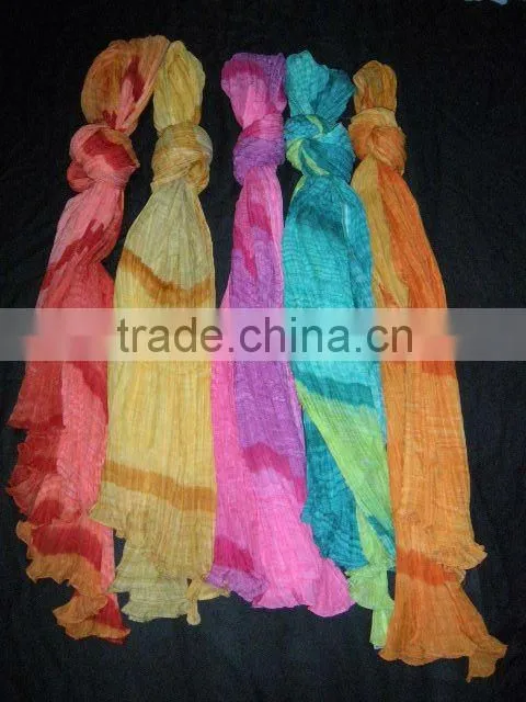 Cotton Flower Printed Scarfs/Scarves Design 2013