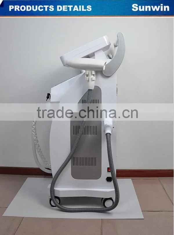 SW-836E 3 in 1 two screen opt/shr RF nd yag Laser machine