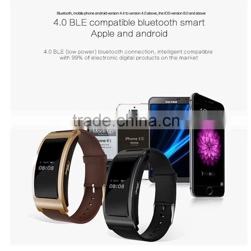 Large screen CK11 silica band sleep monitor blood oxygen monitor fitness tracker smart wristband