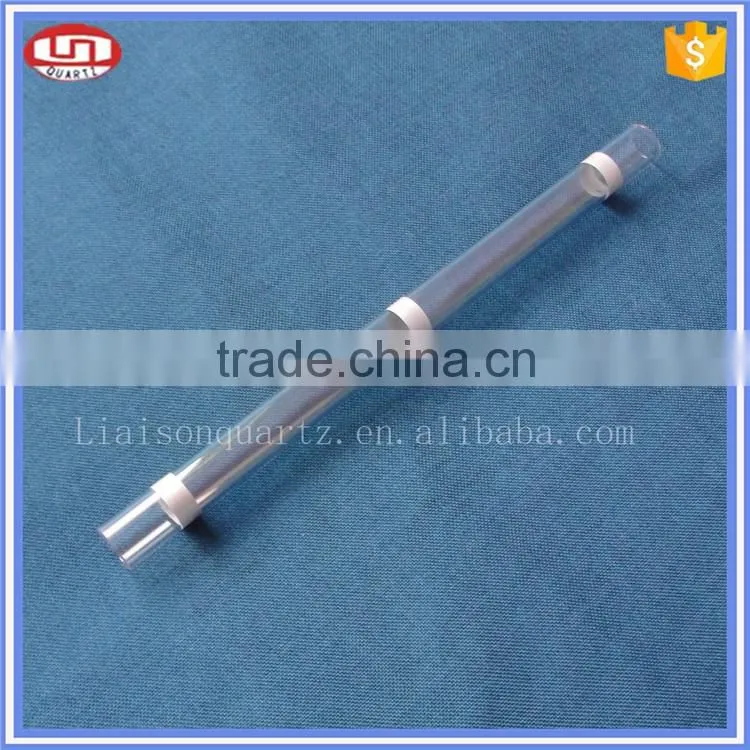 China wholesale quartz heating tube with coating surface