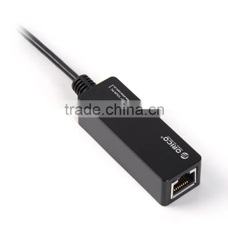 2015 hot sell UTL-U3 USB 3.0 male A to RJ45 female adapter for OEM