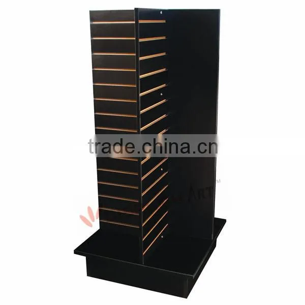 4 way units slatwall display gondola fixture