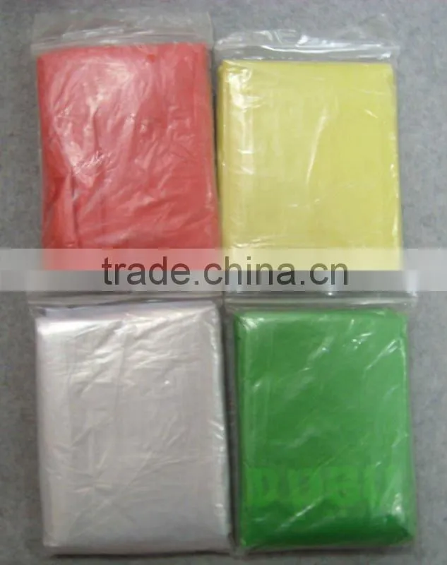 disposable rain cloth