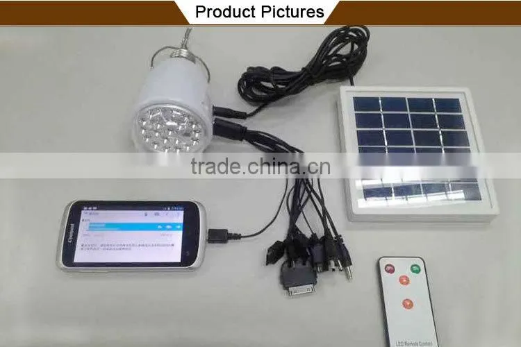 High quality solar mobile phone charger wall mounted solar led lantern for mobile phone