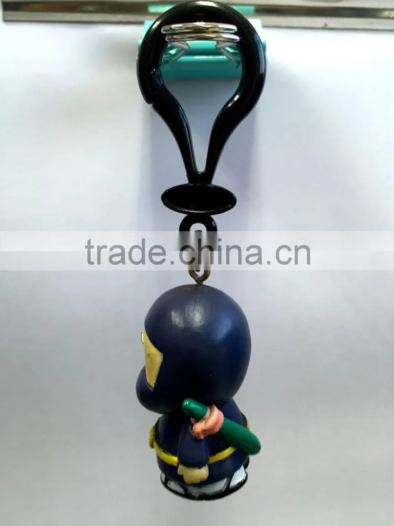 5cm Plastic Keychain Toys,Custom Vinyl Gift Toys
