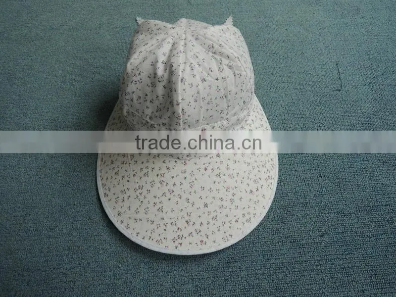 2014 wholesale sun visor hat for women