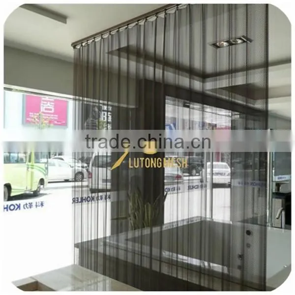Metal screen mesh for room divider
