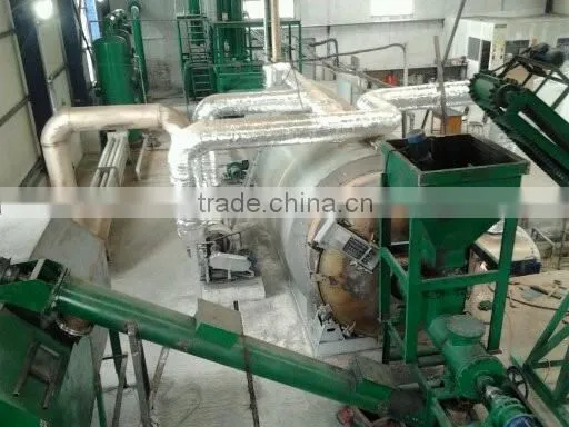 waste tyre pyrolysis machine