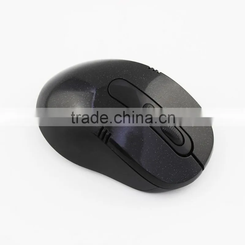 Black new brand 2.4g wireless gaming learn mouse
