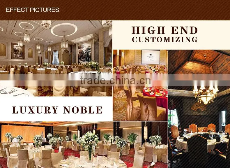 new design popular hotel antique wooden arm chair