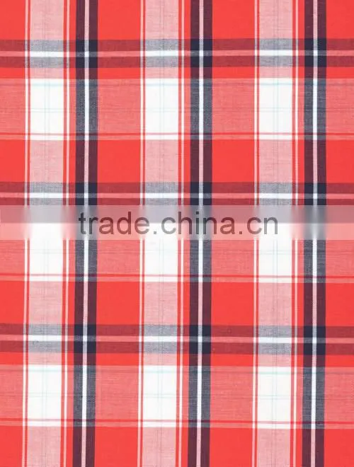 oriental polyester checked cloth check upholstery fabric for table cloth
