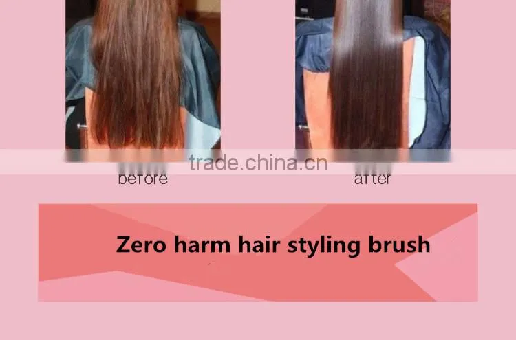 NEW Ceramic Hair Straightener for Faster Straightening Styling, Heating Detangling Paddle