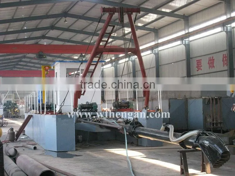excavating gold dredger