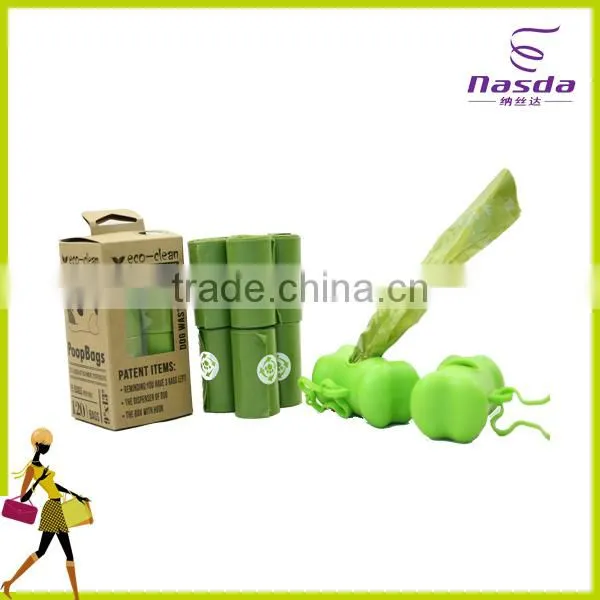 Promotional poop bag without printing