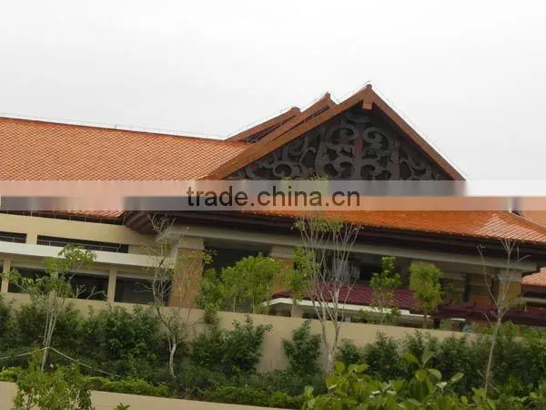 Spanish colored roofing interlocking roof shingles for house