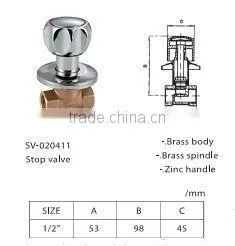 Y BRASS STOPCOCK PLUMBING FORGED GATE VALVE
