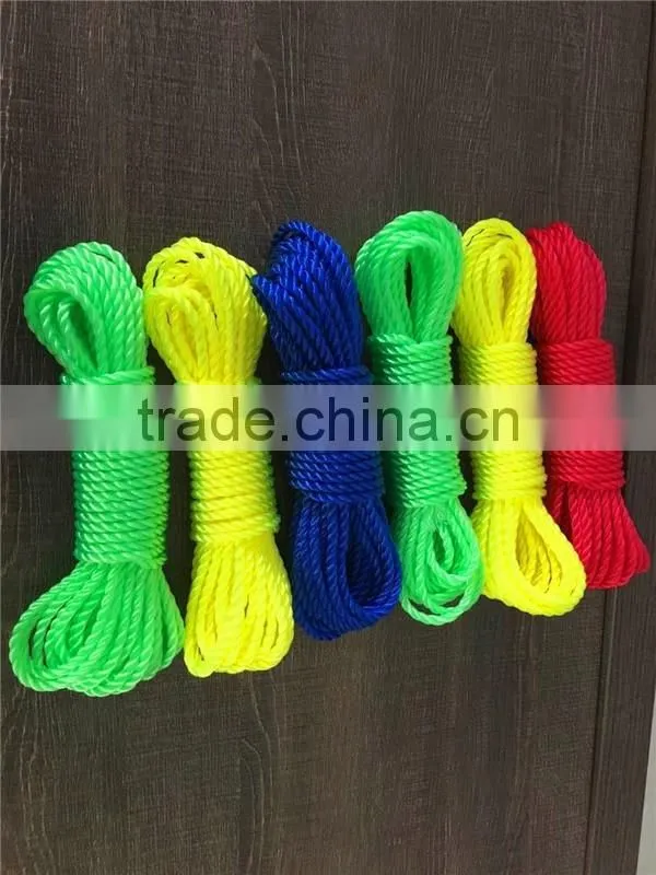 PP ropes thickness 4,6,8,10,12,14,16,18 and 30 mm