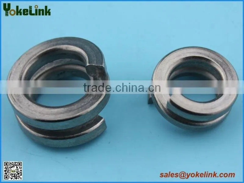 Stainless steel Double coil Spring Washer for fastener
