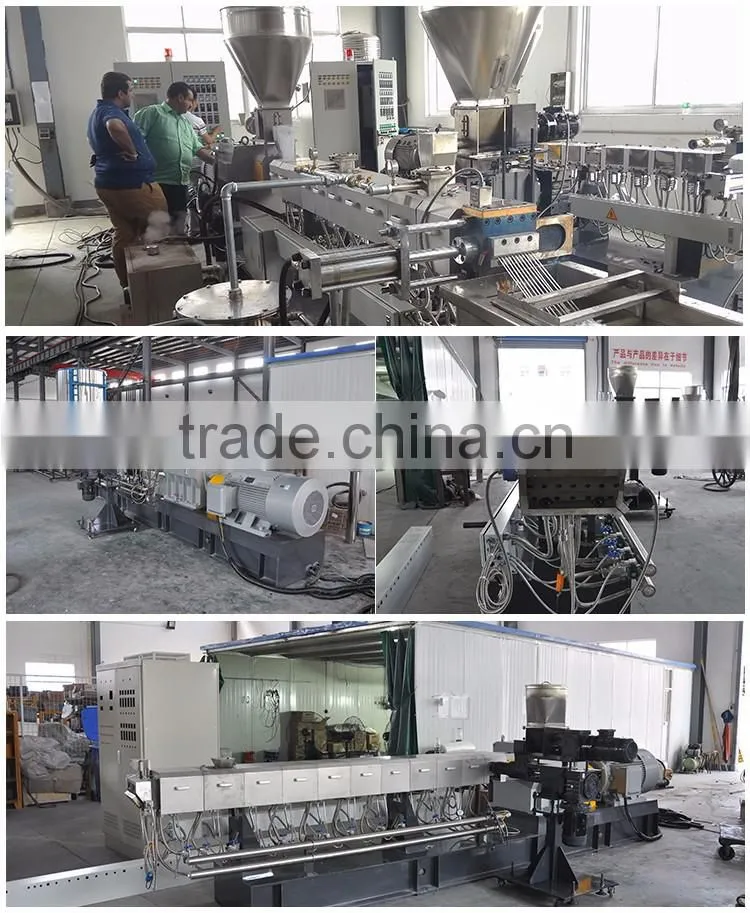 Plastic compounding lab twin screw extruder machine equipment