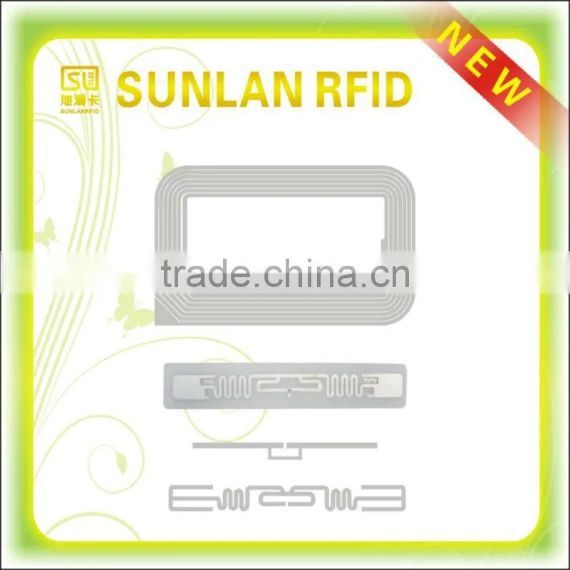 Wet/Dry UHF inlay for PVC cards making