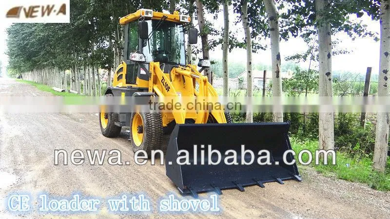 NEW 2016 hot 1.0ton CE mini front loader