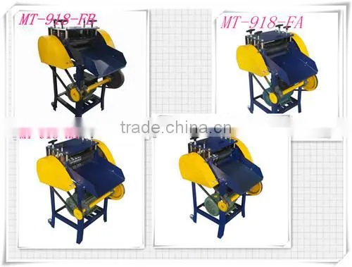 New Type cable and wire recycling machine for copper with Six Blades (MT-918-KOB)