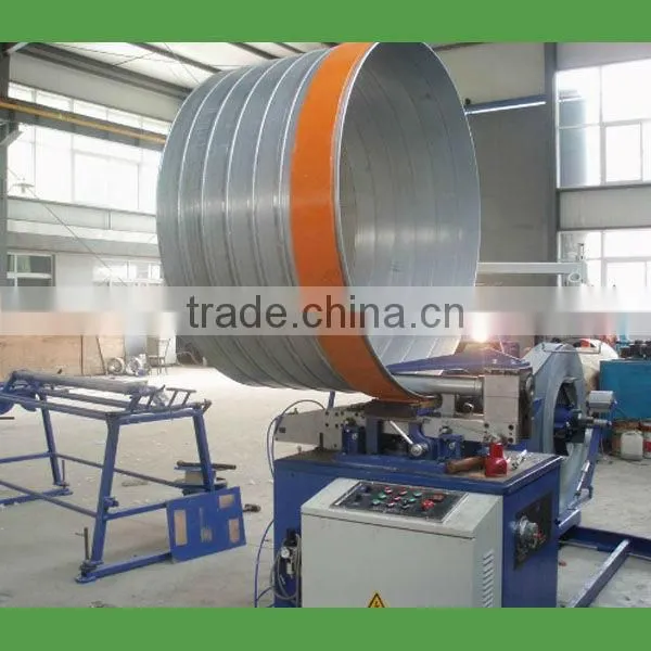 Machine for hvac spiral duct