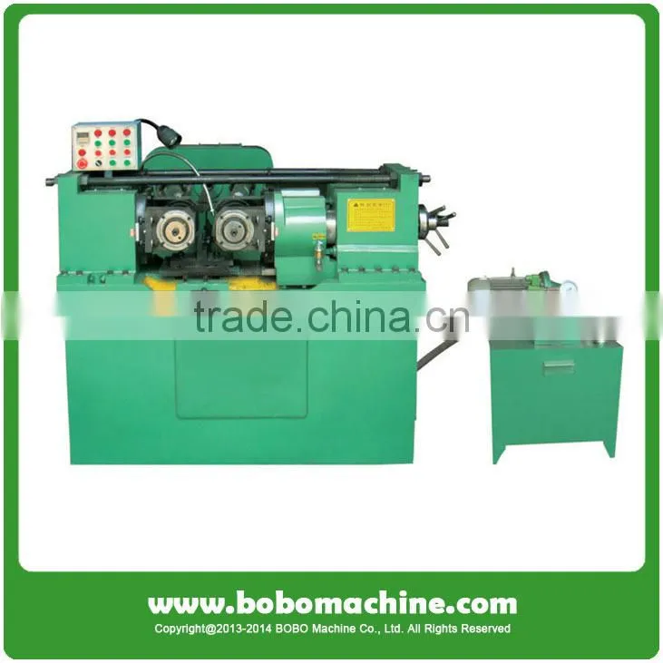 High speed threading machine for steel bar screw