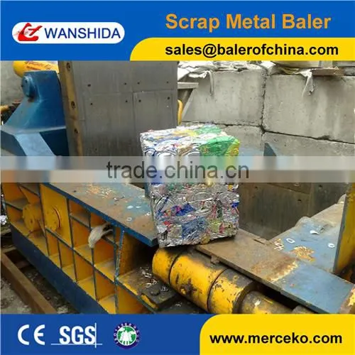 CE Certification Hydraulic Smallest Light Metal Compactor Baling press
