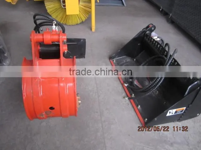 HCN brand 030801 series skid loader digger with ISO and GOST